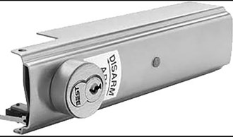 Best Precision ALK-3-630 - Battery Powered Exit Alarm Kit (9V Battery Included) - Satin Stainless Steel Finish